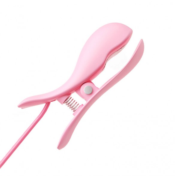 MizzZee - Electro Shock Vibrating Nipple Clamps (Chargeable - Pink) MizzZee - Electro Shock Vibrating Nipple Clamps (Chargeable - Pink)